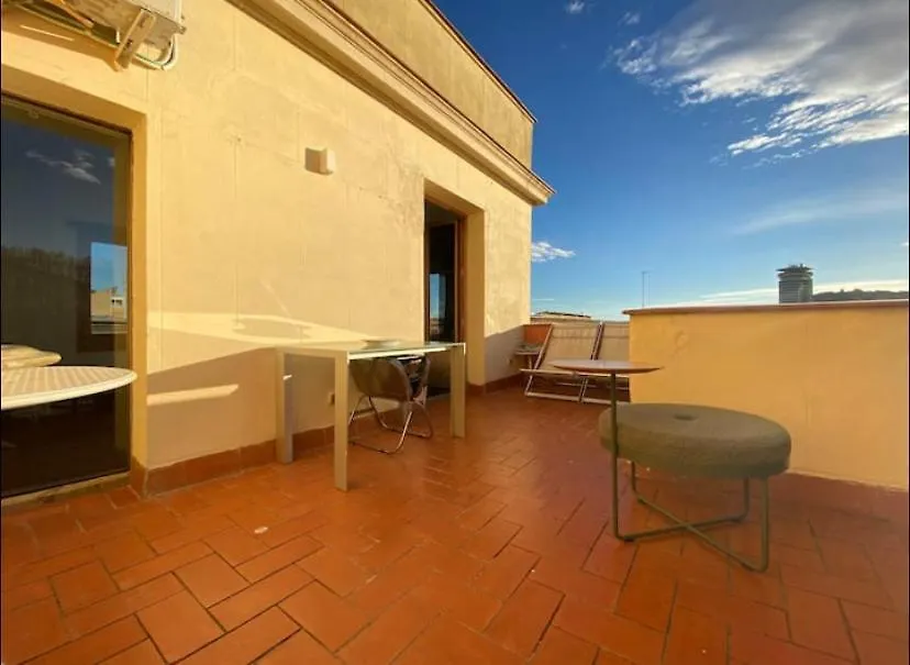 Penthouse With Private Terrace Daire Barselona 0*,  İspanya