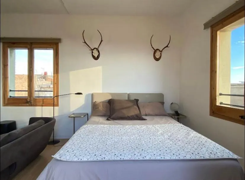 Penthouse With Private Terrace Daire Barselona
